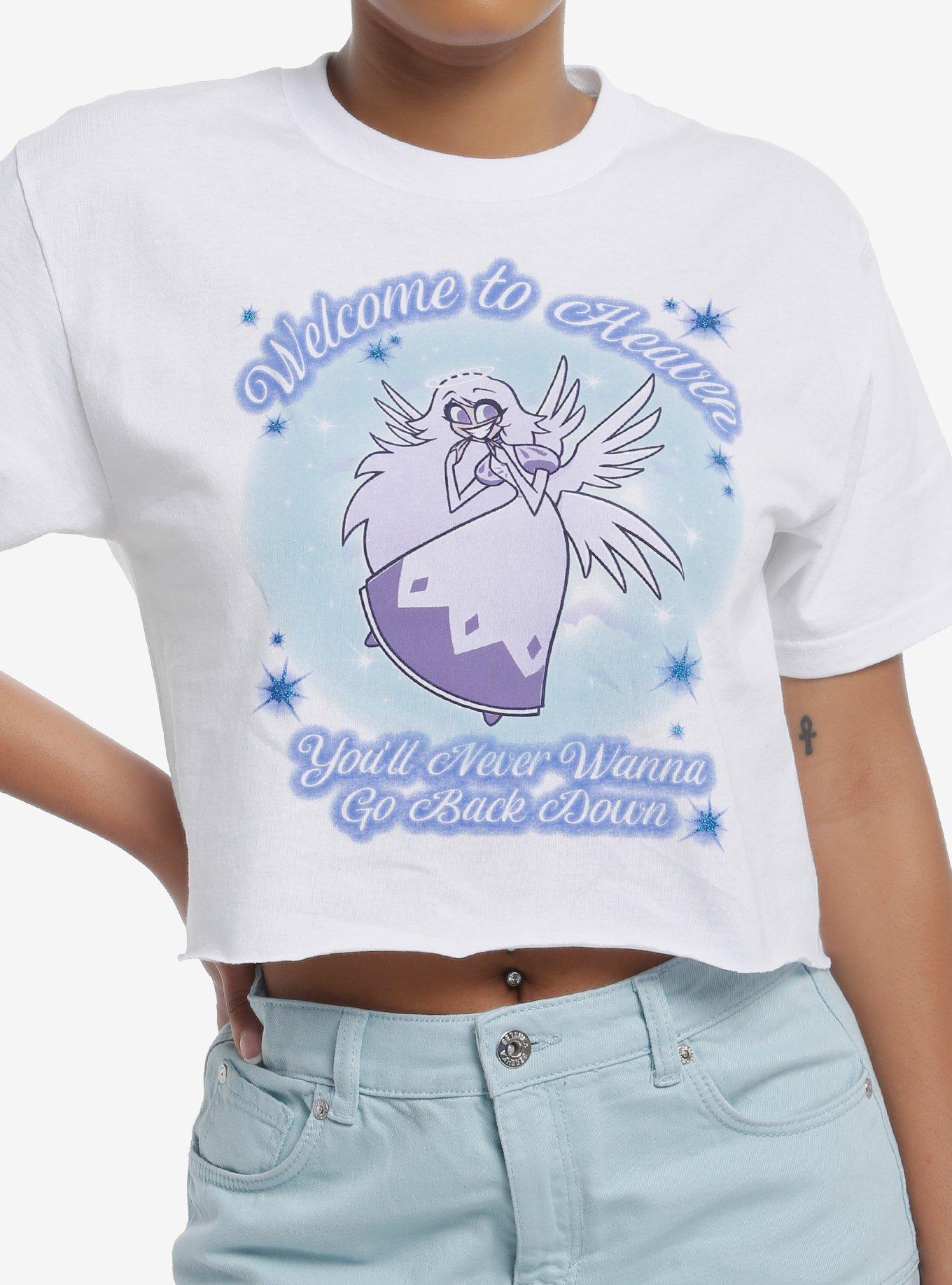 Hazbin Hotel Heaven Girls Skimmer TShirt Graphic Tee | Graphic Tee | Unisex Shirt | Comfortable Daily Wear