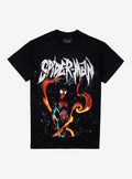 Marvel Spider-Man Flames T-Shirt