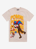 The Amazing Digital Circus Pomni Puff Paint TShirt Graphic Tee | Graphic Tee | Unisex Shirt | High-Quality Print
