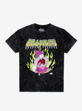 Chowder Metal Flames Mineral Wash TShirt Graphic Tee | Graphic Tee | Unisex Shirt | Perfect Gift For Fans