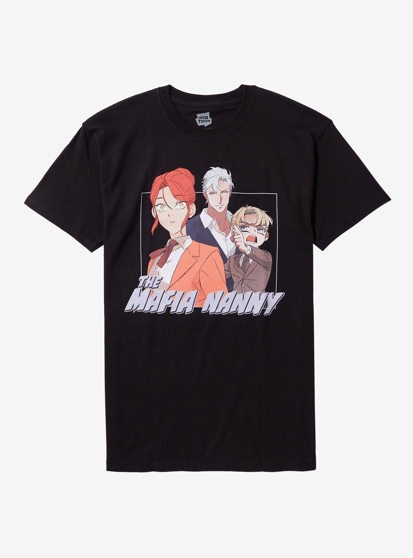 The Mafia Nanny Characters Panel TShirt Graphic Tee | Graphic Tee | Unisex Shirt | Comfortable Daily Wear