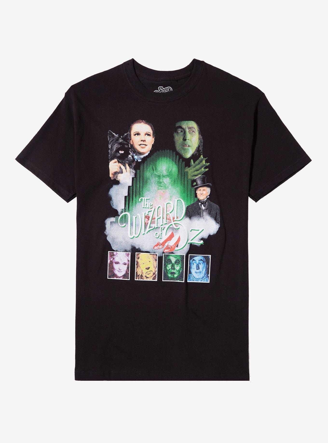 The Wizard Of Oz Character Poster TShirt Graphic Tee | Graphic Tee | Unisex Shirt | Perfect Gift for Fans