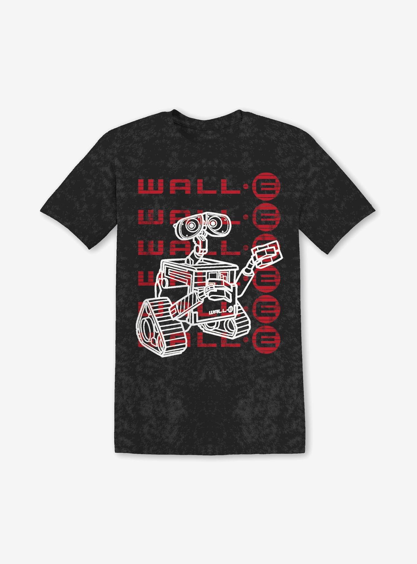 Disney Pixar WALLE Mineral Wash Boyfriend Fit Girls TShirt Graphic Tee | Graphic Tee | Unisex Shirt | Best-Selling Design