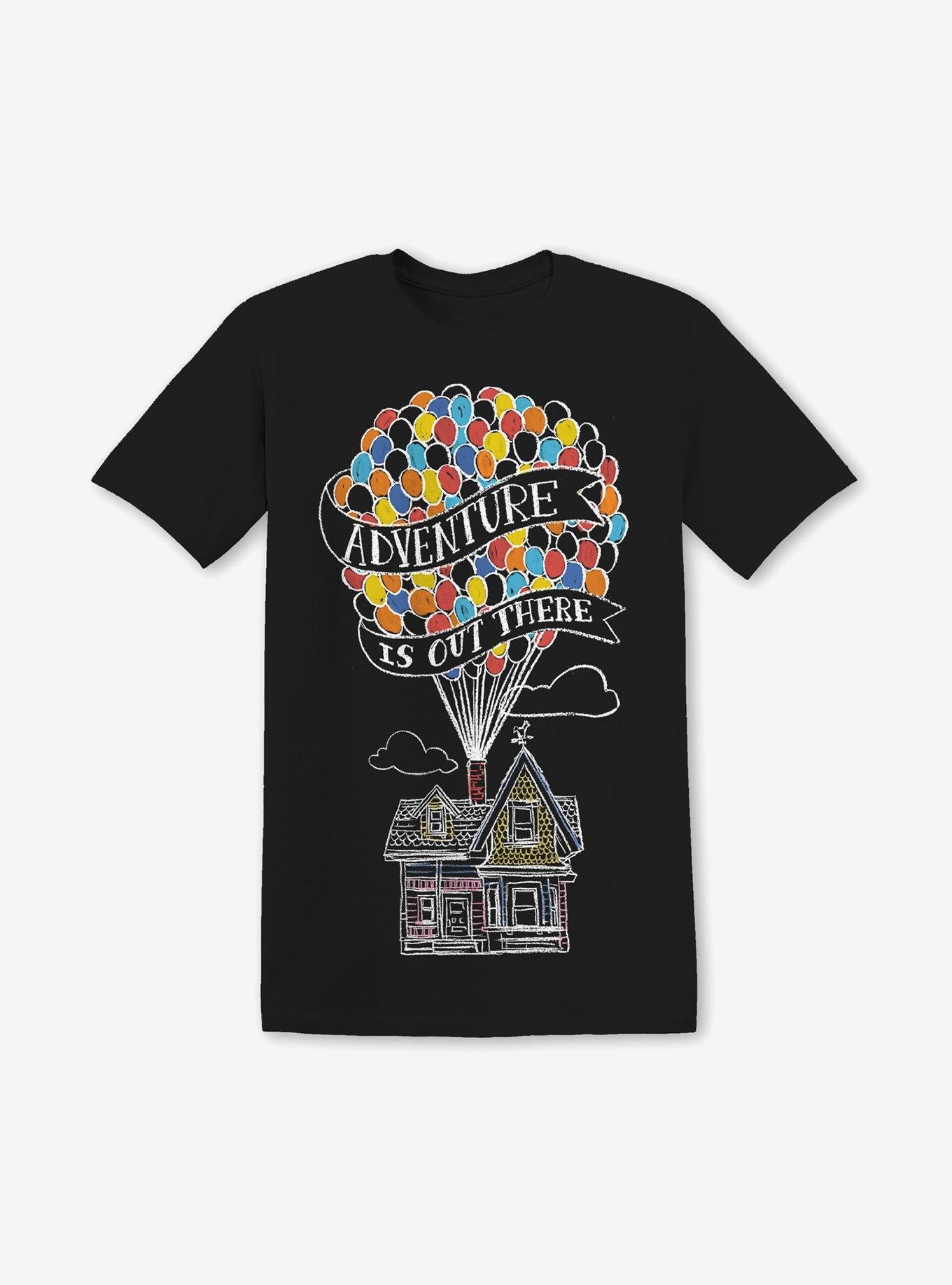Disney Pixar Up House Balloons Boyfriend Fit Girls TShirt Graphic Tee | Graphic Tee | Unisex Shirt | Comfortable Daily Wear