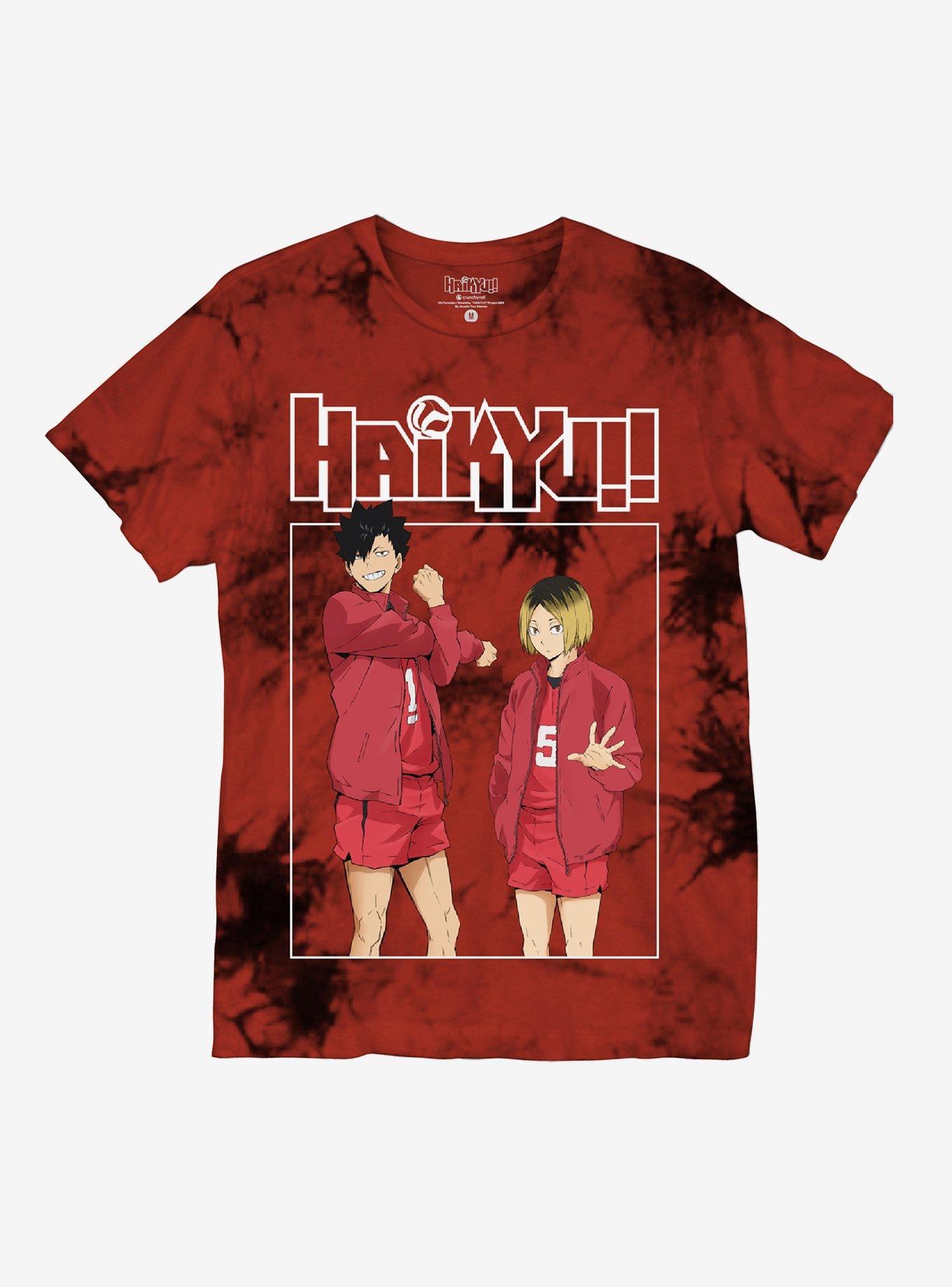 Haikyu Duo TieDye Boyfriend Fit Girls TShirt Graphic Tee | Graphic Tee | Unisex Shirt | Comfortable Daily Wear