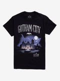 DC Comics Batman Caped Crusader Wayne Manor Foil Girls TShirt Graphic Tee | Graphic Tee | Unisex Shirt | High-Quality Print