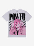 Chainsaw Man Power Accessories Bold TShirt Graphic Tee | Graphic Tee | Unisex Shirt | High-Quality Print