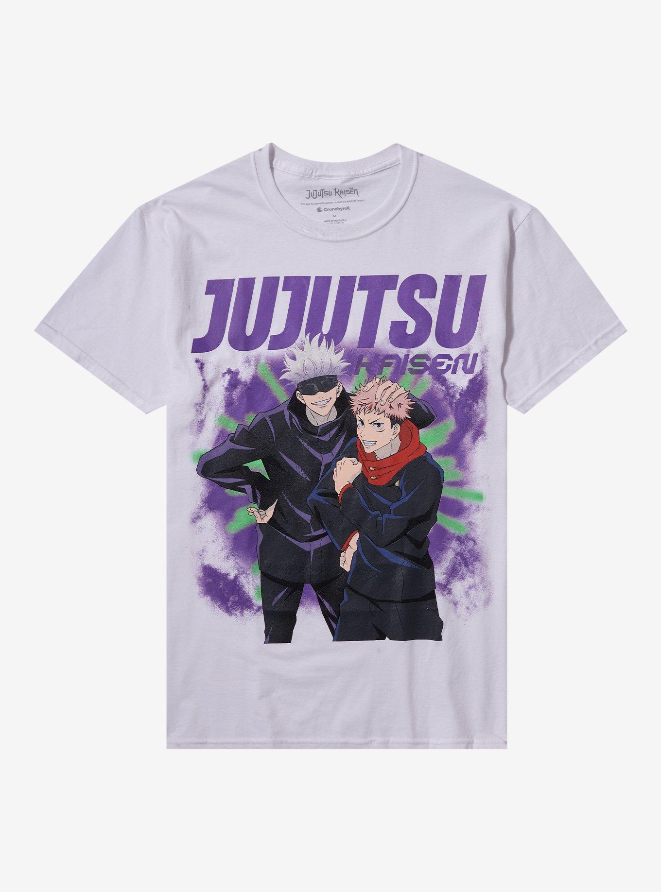 Jujutsu Kaisen Gojo Yuji Airbrush TShirt Graphic Tee | Graphic Tee | Unisex Shirt | Comfortable Daily Wear