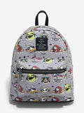 Loungefly The Nightmare Before Christmas Tattoo Art Mini Backpack