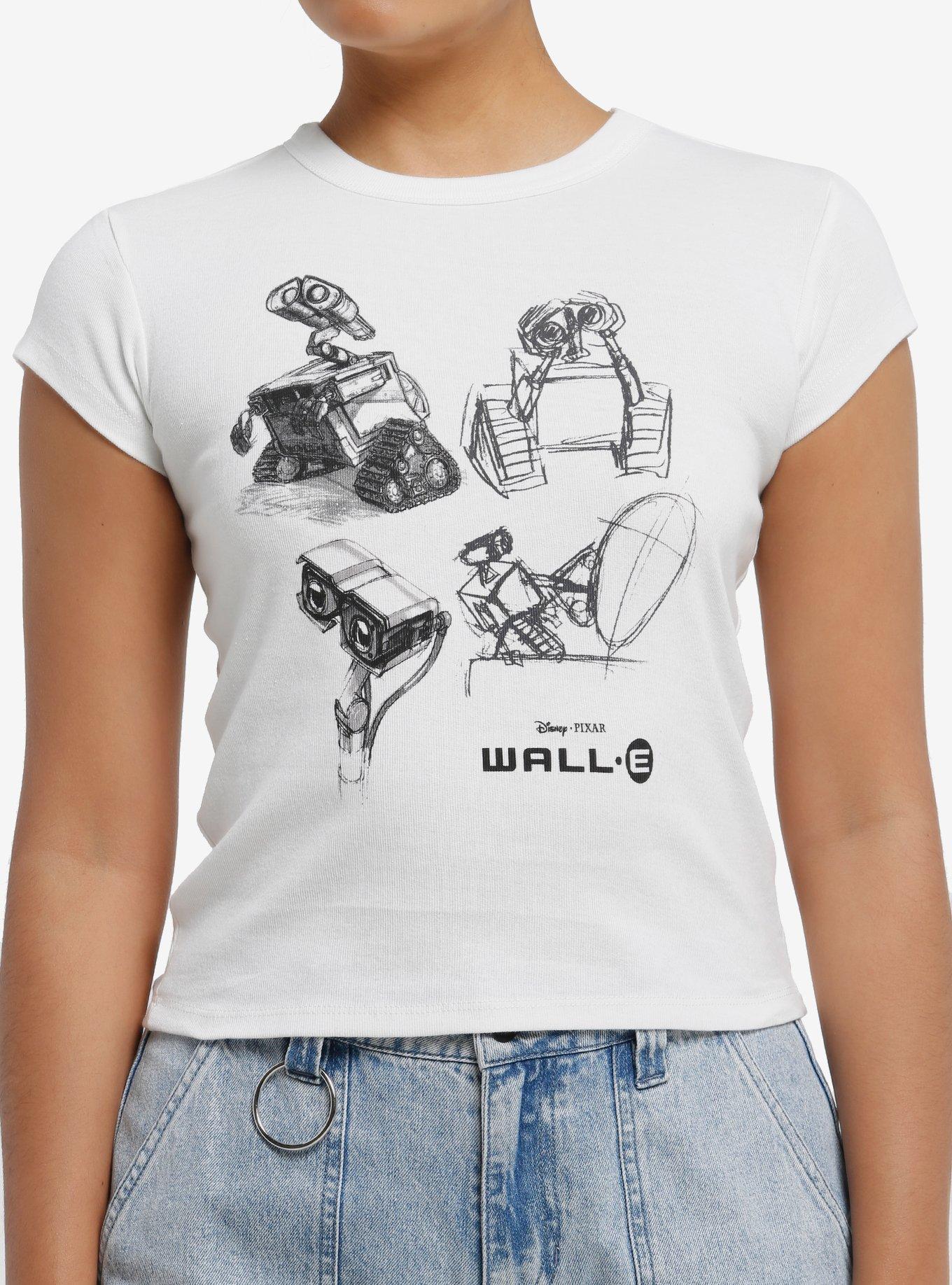 Disney Pixar WallE Sketches Girls Skimmer TShirt Graphic Tee | Graphic Tee | Unisex Shirt | Best-Selling Design