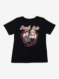 Death Note Misa Light Heart Filigree Boyfriend Fit Girls T-Shirt T-Shirt | High-Quality Print | Trending Now