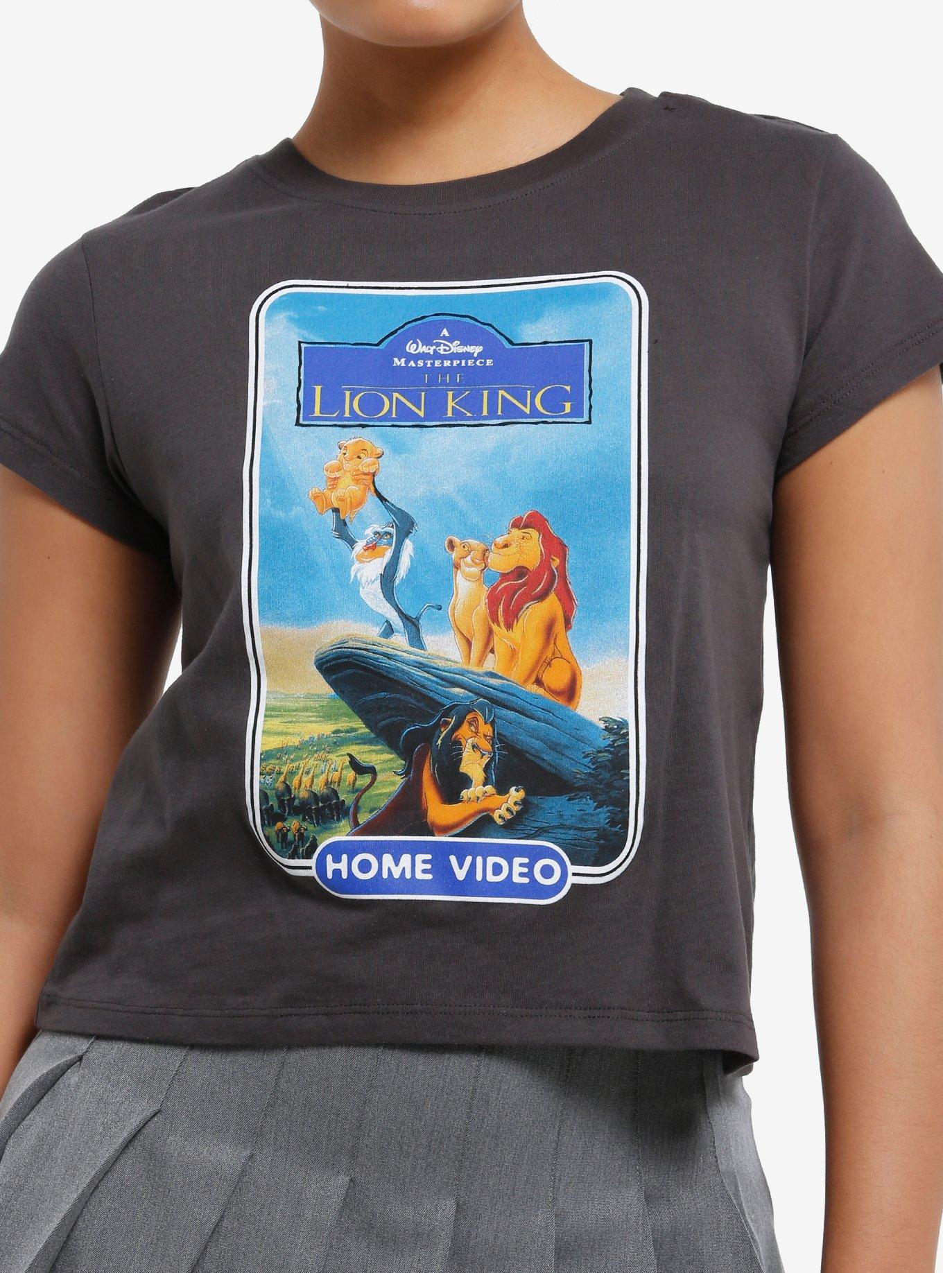 Disney The Lion King Home Video Poster Girls Skimmer TShirt Graphic Tee | Graphic Tee | Unisex Shirt | Best-Selling Design