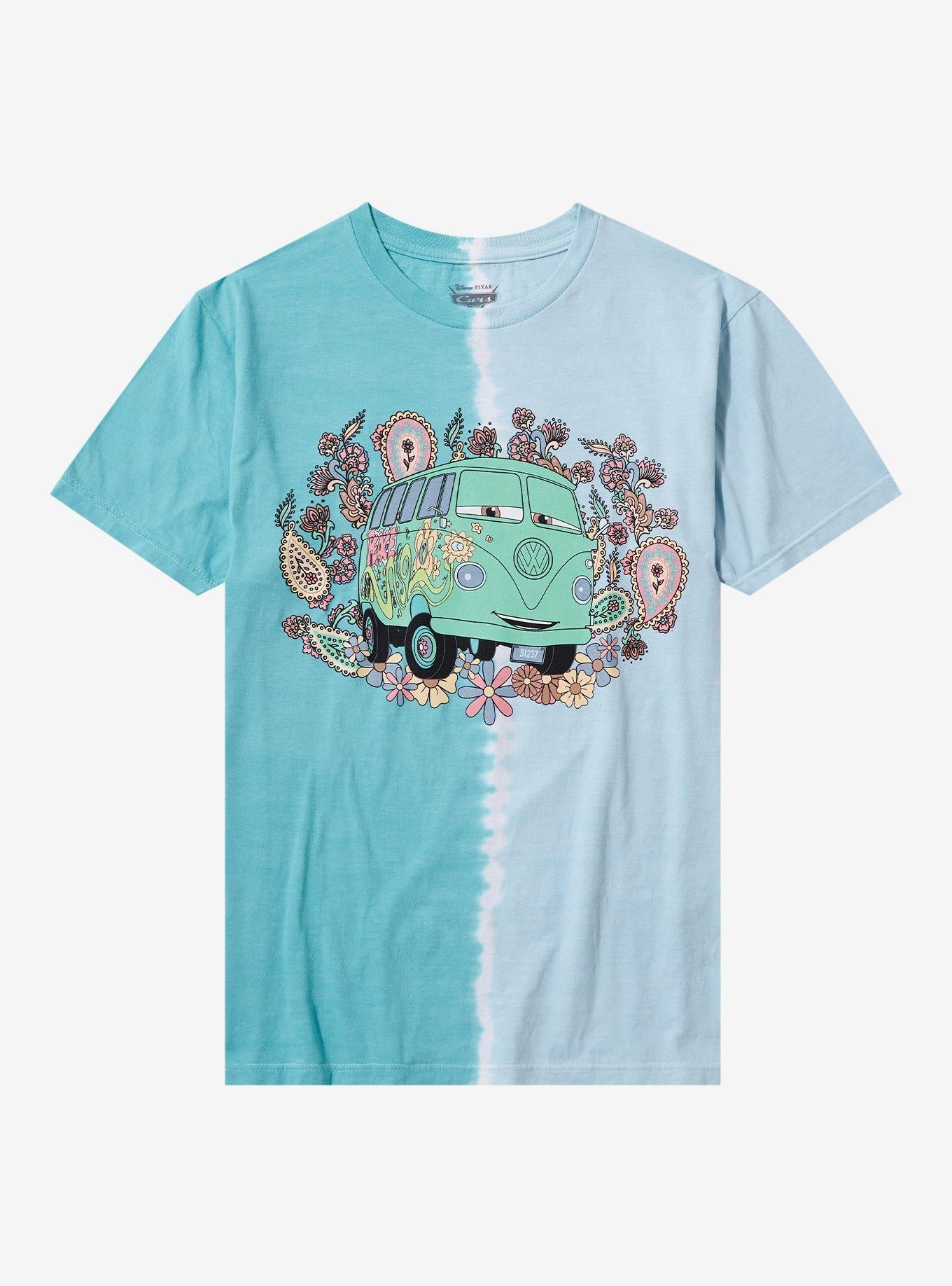 Disney Pixar Cars Fillmore Tie-Dye Girls T-Shirt | Premium Unisex T-Shirt, Trending Graphic Tee