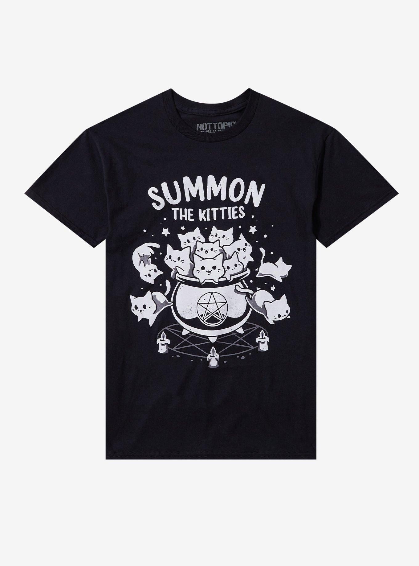 Summon The Kitties TShirt By Snouleaf Graphic Tee | Graphic Tee | Unisex Shirt | High-Quality Print