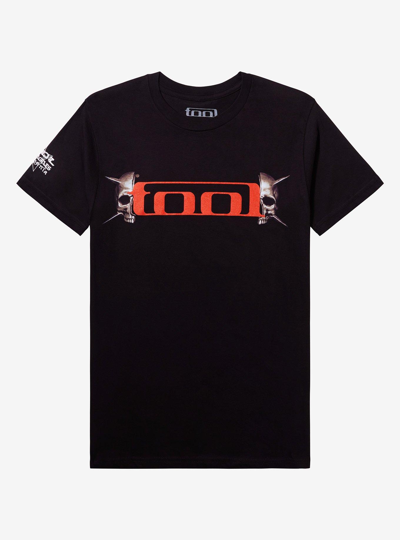 Tool Spiked Skulls Logo TShirt Graphic Tee | Graphic Tee | Unisex Shirt | Premium Quality Apparel