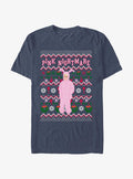 A Christmas Story Pink Bunny Nightmare Ugly Sweater T-Shirt T-Shirt | Bold Graphic Edition | Must-Have Style