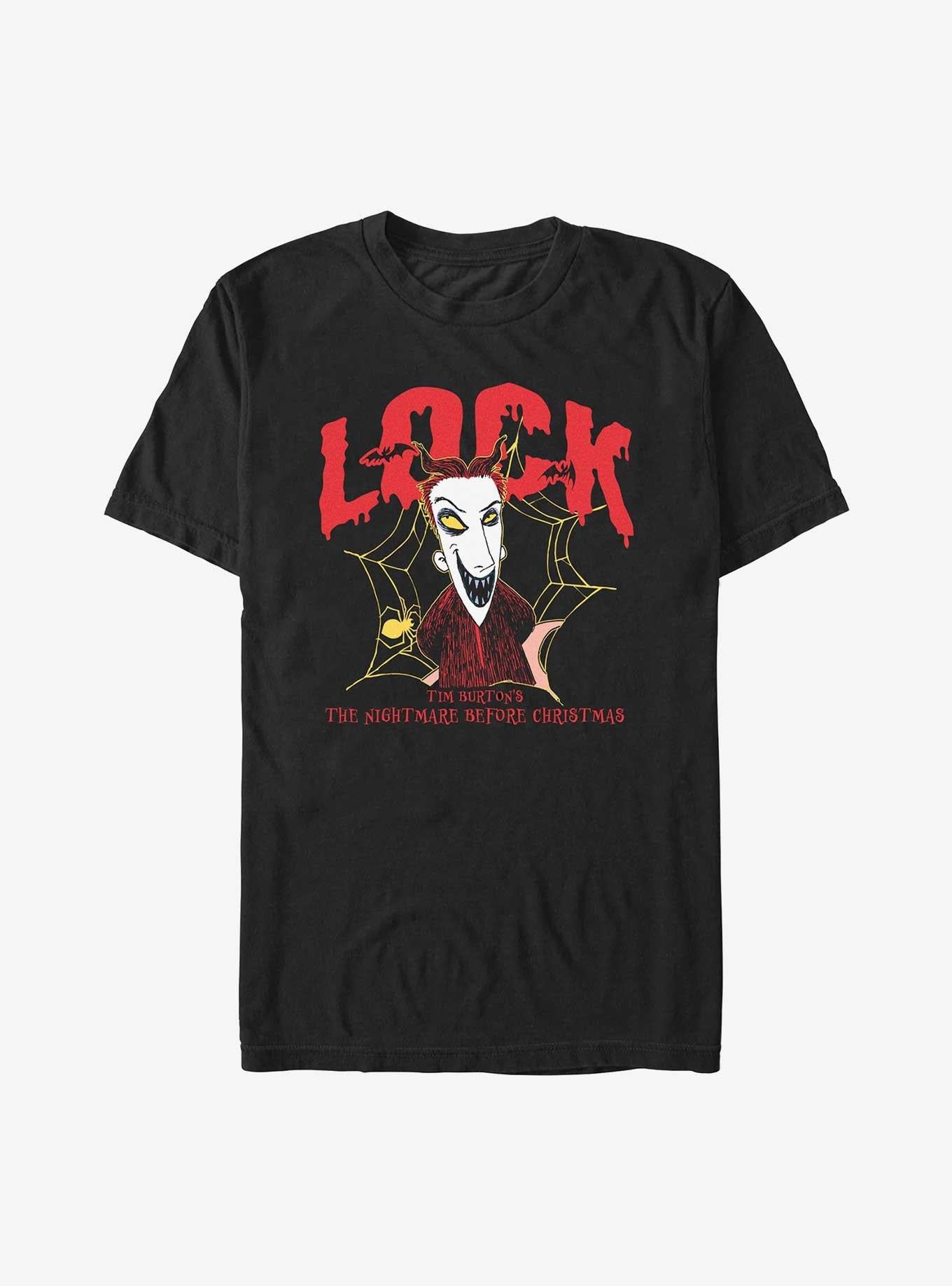The Nightmare Before Christmas Collegiate Lock T-Shirt T-Shirt | Best-Selling Design | High Demand Item