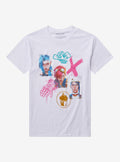 Arcane Graffiti Collage Girls TShirt Graphic Tee | Graphic Tee | Unisex Shirt | High-Quality Print