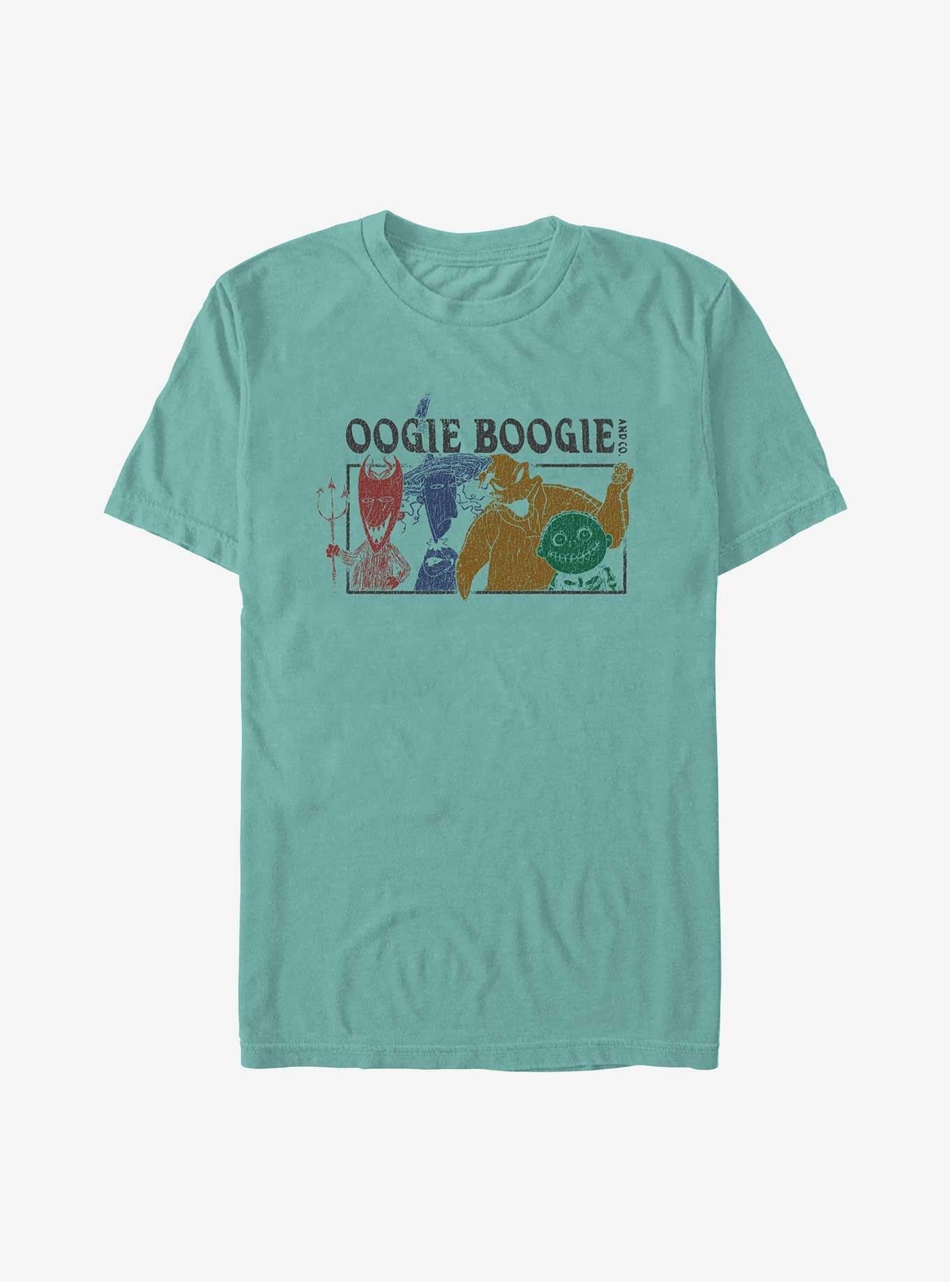 The Nightmare Before Christmas Oogie Boogie Let's Boogie Garment Dye T-Shirt T-Shirt | Top Trending Artwork | Perfect For Daily Wear