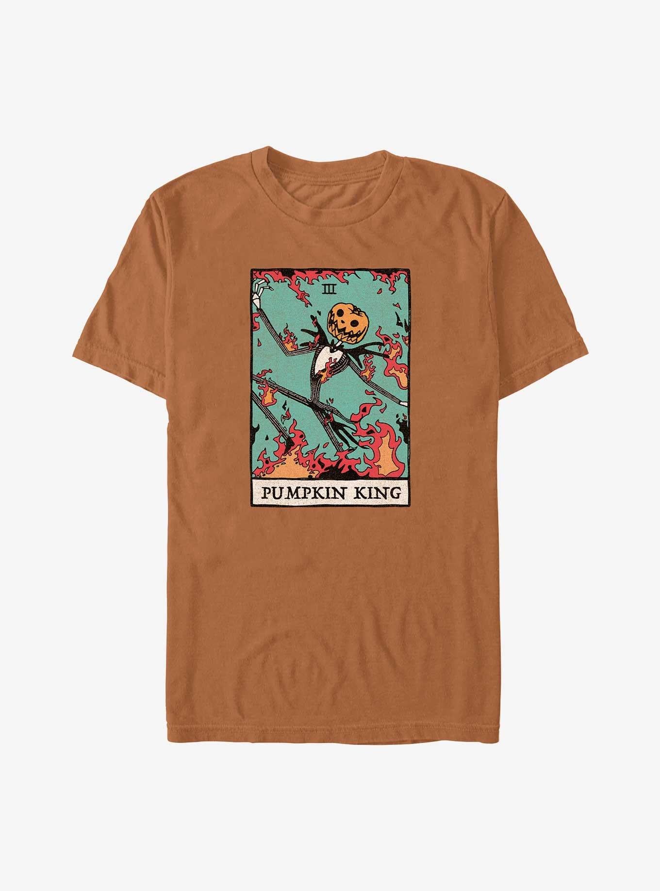 The Nightmare Before Christmas Jack Pumpkin King Garment Dye T-Shirt T-Shirt | High-Quality Print | Perfect For Daily Wear