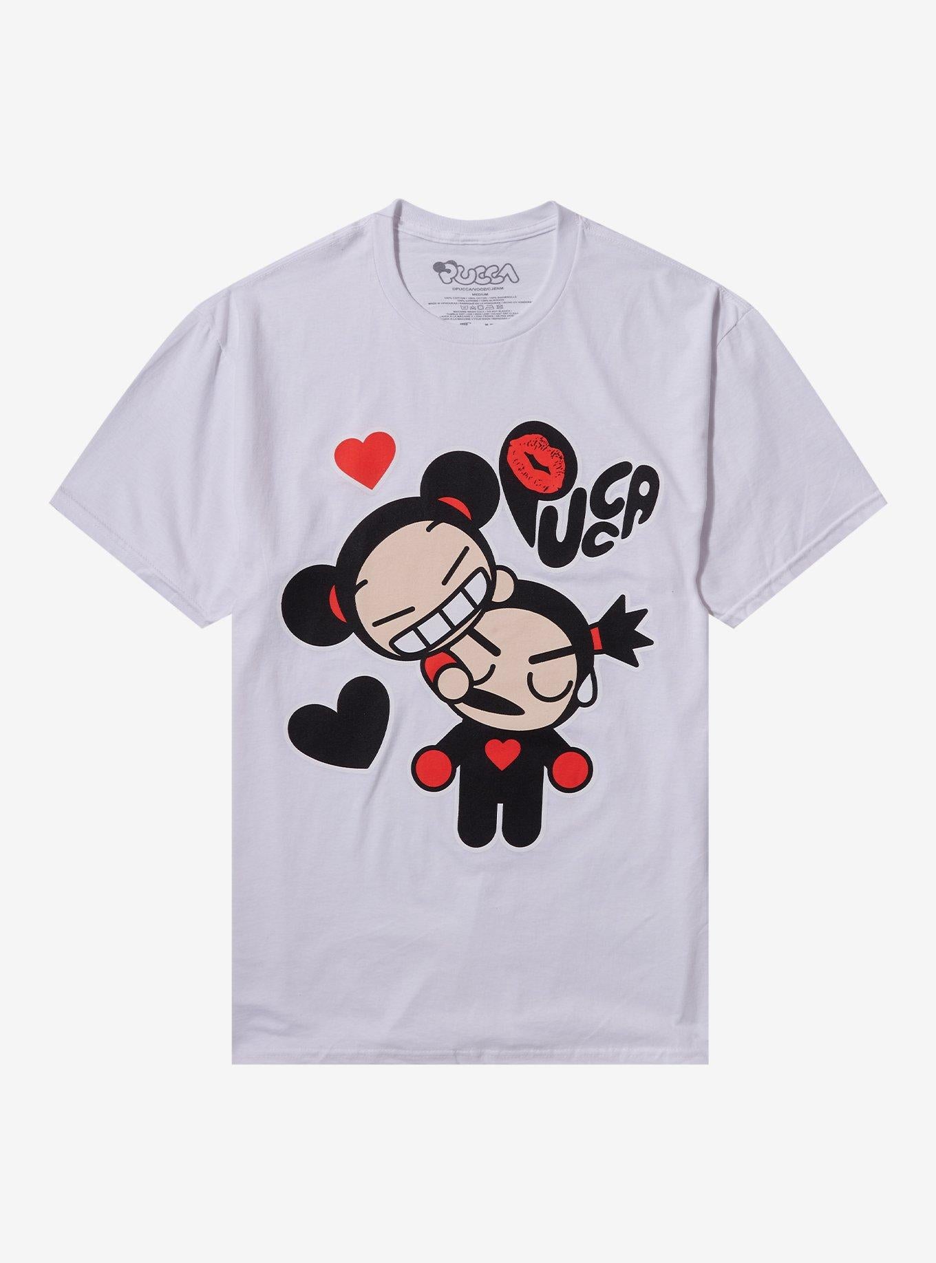 Pucca Garu Hearts T-Shirt | Premium Unisex T-Shirt, Trending Graphic Tee