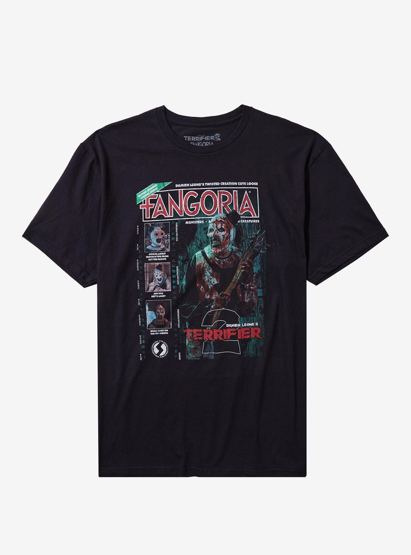 Terrifier 2 X Fangoria Magazine Cover TShirt Graphic Tee | Graphic Tee | Unisex Shirt | Best-Selling Design