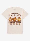 Stardew Valley Chickens Puff Print TShirt Graphic Tee | Graphic Tee | Unisex Shirt | Perfect Gift for Fans