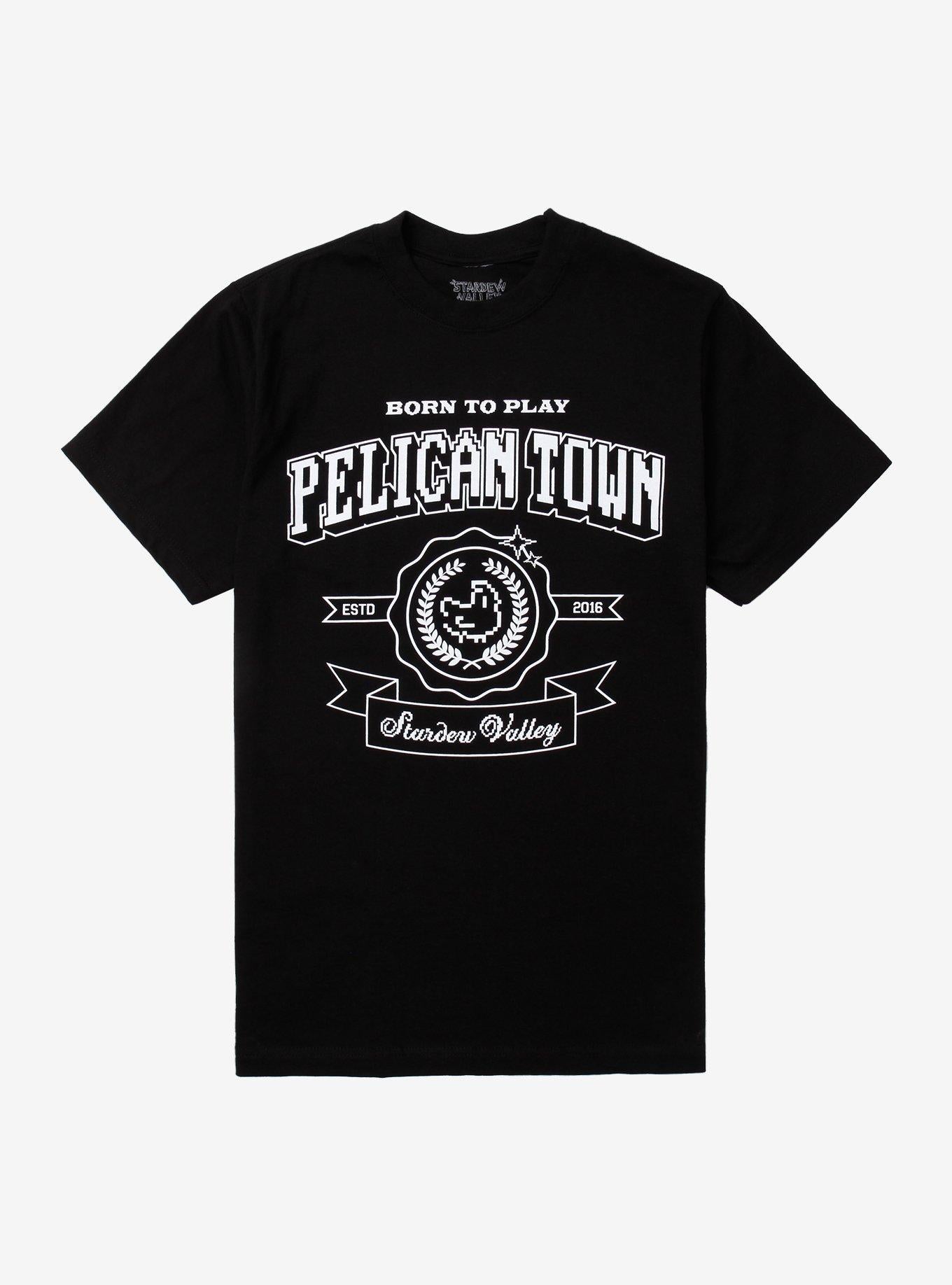 Stardew Valley Pelican Town Varsity TShirt Graphic Tee | Graphic Tee | Unisex Shirt | Top Trending Fashion