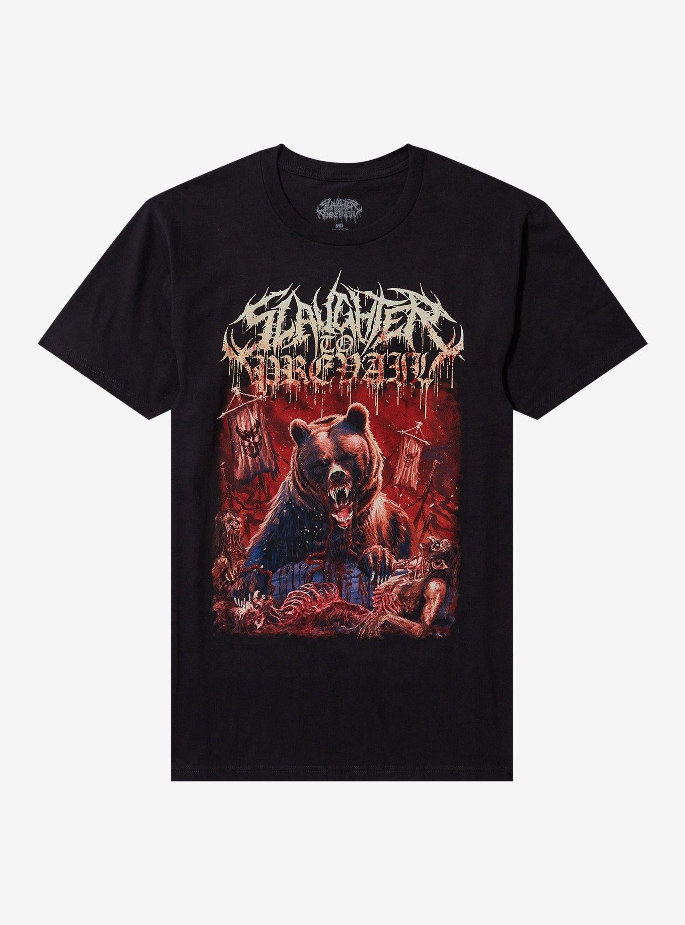Slaughter To Prevail Bear TShirt Graphic Tee | Graphic Tee | Unisex Shirt | Best-Selling Design