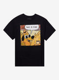This Is Fine Dog TShirt By KC Green Graphic Tee | Graphic Tee | Unisex Shirt | High-Quality Print