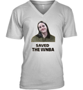 Caitlin Clark Saved The Wnba V Neck T Shirt