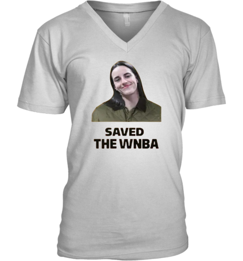 Caitlin Clark Saved The Wnba V Neck T Shirt