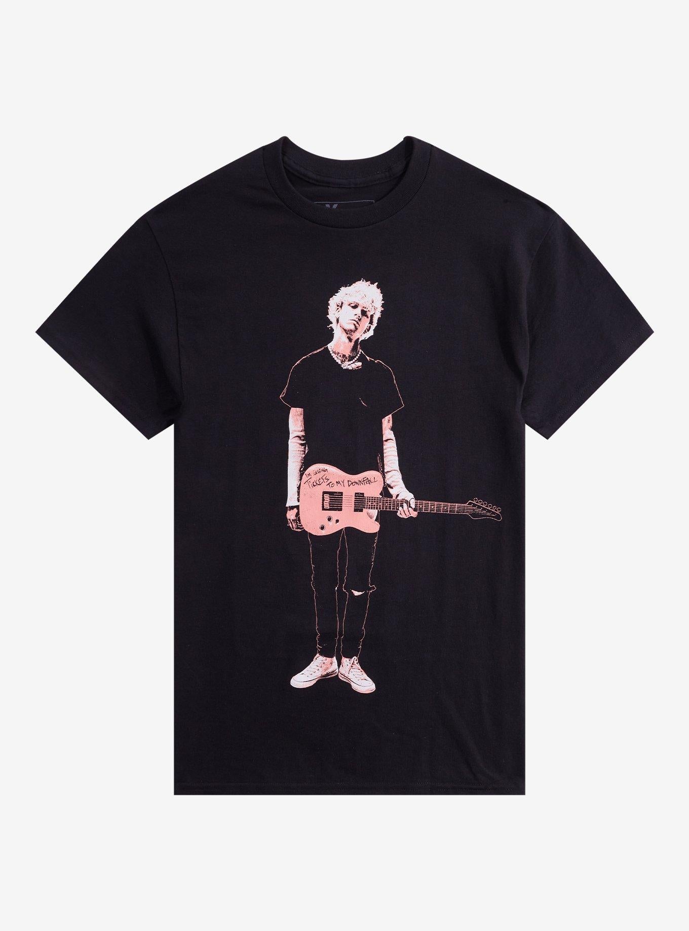 Machine Gun Kelly Tickets To My Downfall Portrait Boyfriend Fit Girls T-Shirt