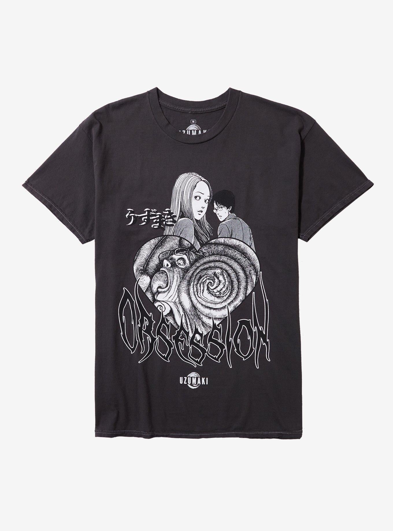 Junji Ito Uzumaki Obsession TShirt Graphic Tee | Graphic Tee | Unisex Shirt | Best-Selling Design