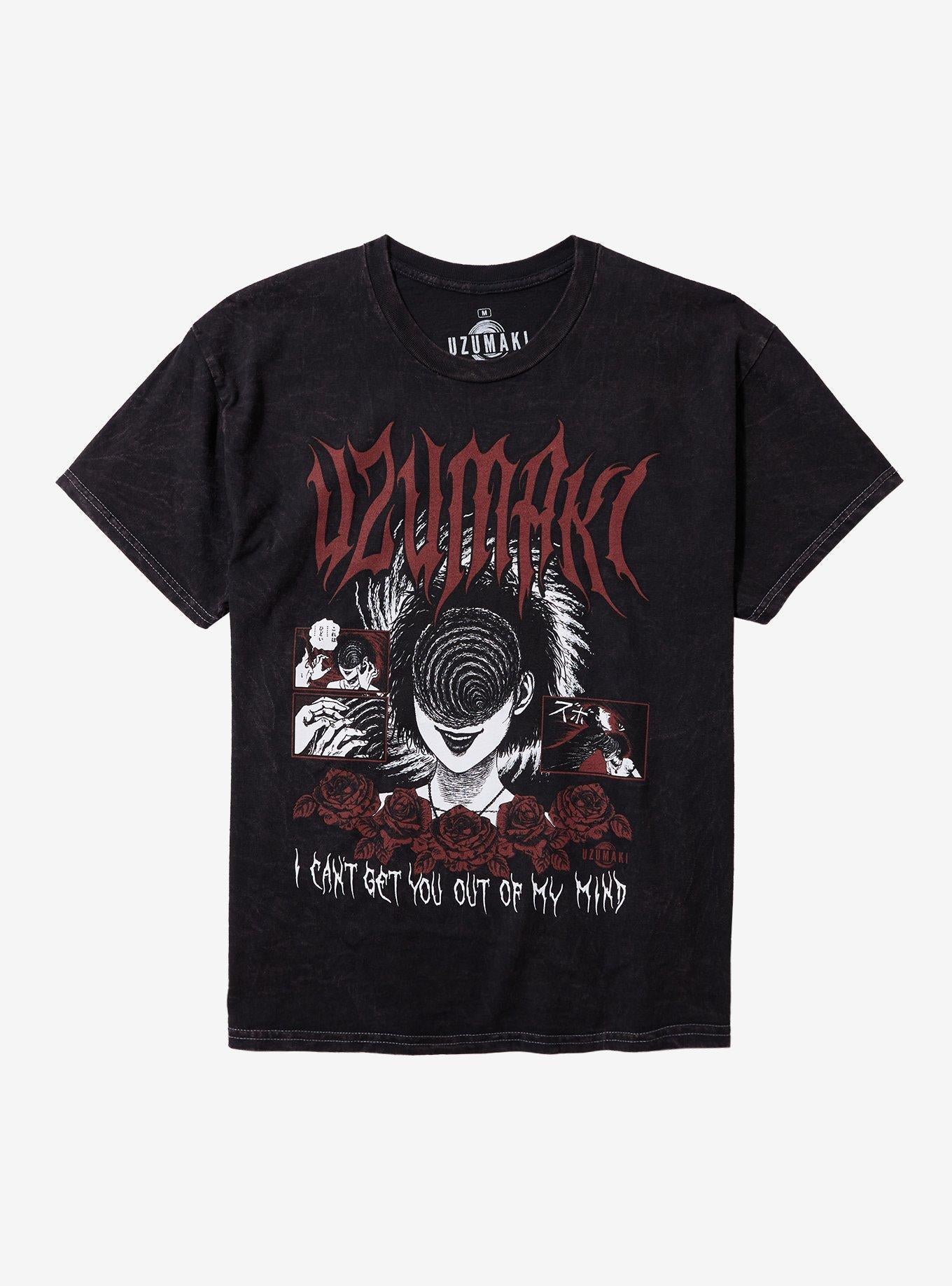 Junji Ito Uzumaki Out Of My Mind TShirt Graphic Tee | Graphic Tee | Unisex Shirt | Perfect Gift For Fans