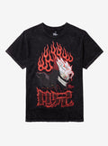 Dandadan Okarun Flame Dark Wash TShirt Graphic Tee | Graphic Tee | Unisex Shirt | Best-Selling Design