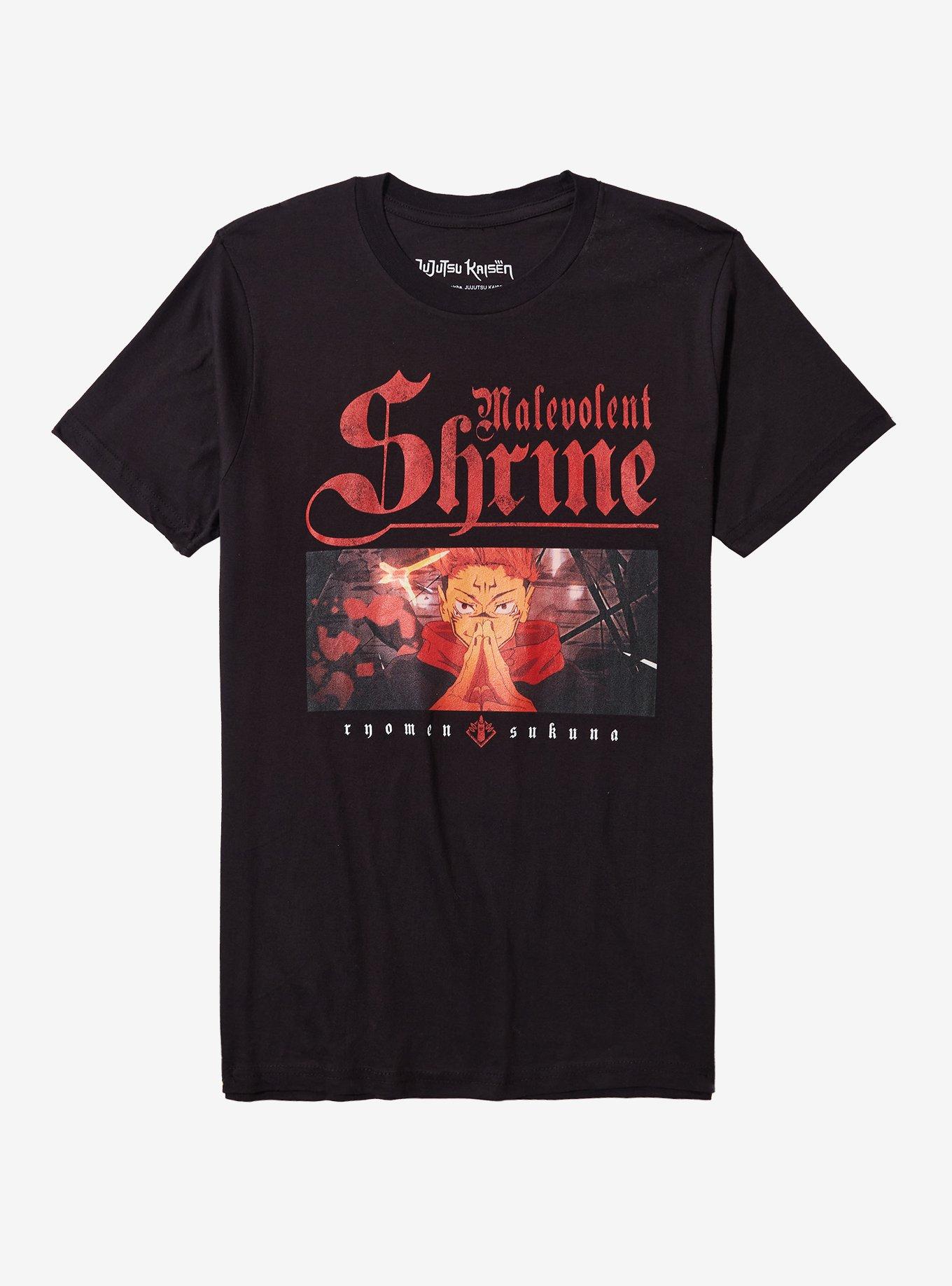 Jujutsu Kaisen Sukuna Malevolent Shrine TShirt Graphic Tee | Graphic Tee | Unisex Shirt | Premium Quality Apparel