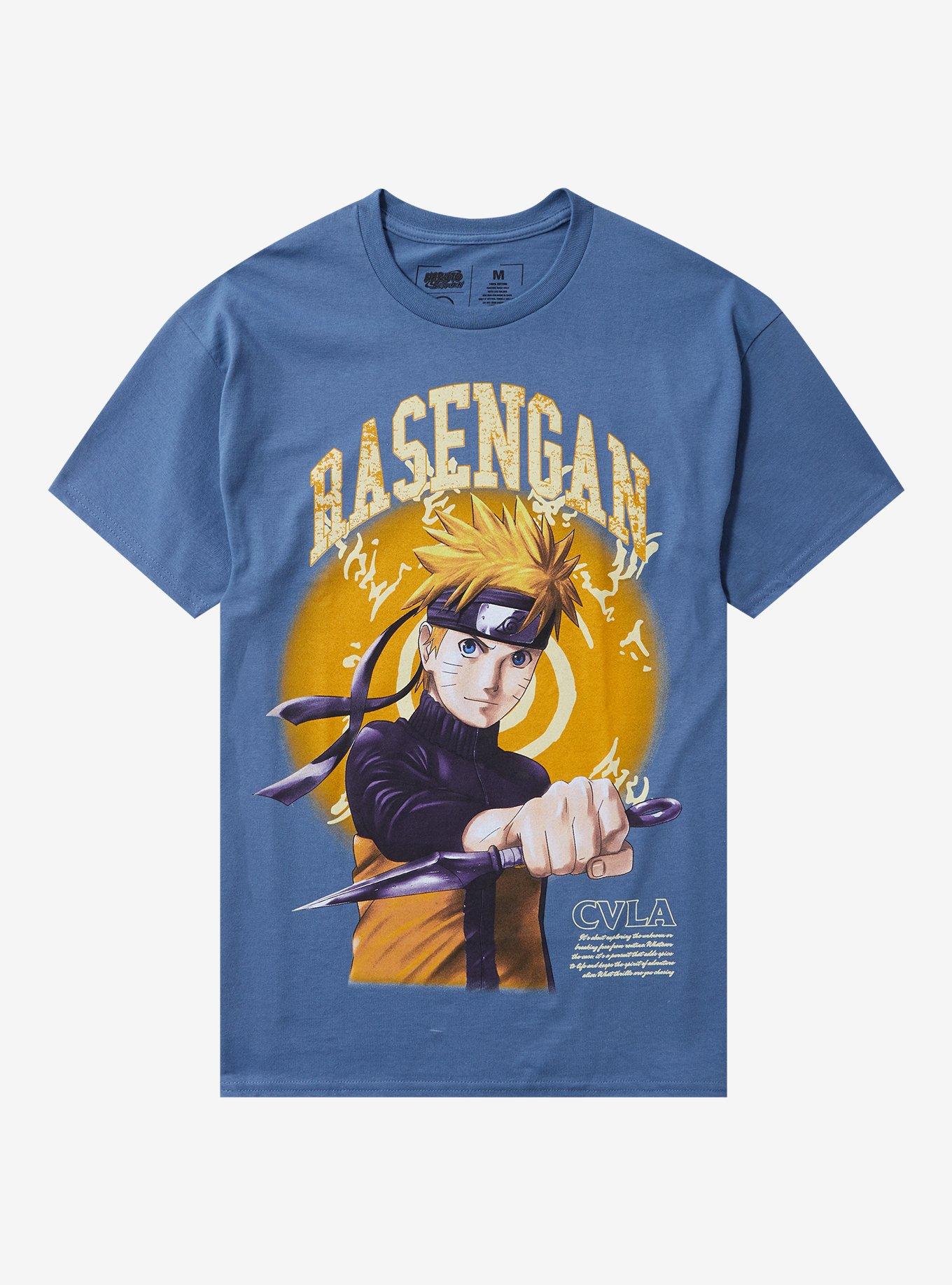 CVLA X Naruto Shippuden Rasengan TShirt Graphic Tee | Graphic Tee | Unisex Shirt | Top Trending Fashion