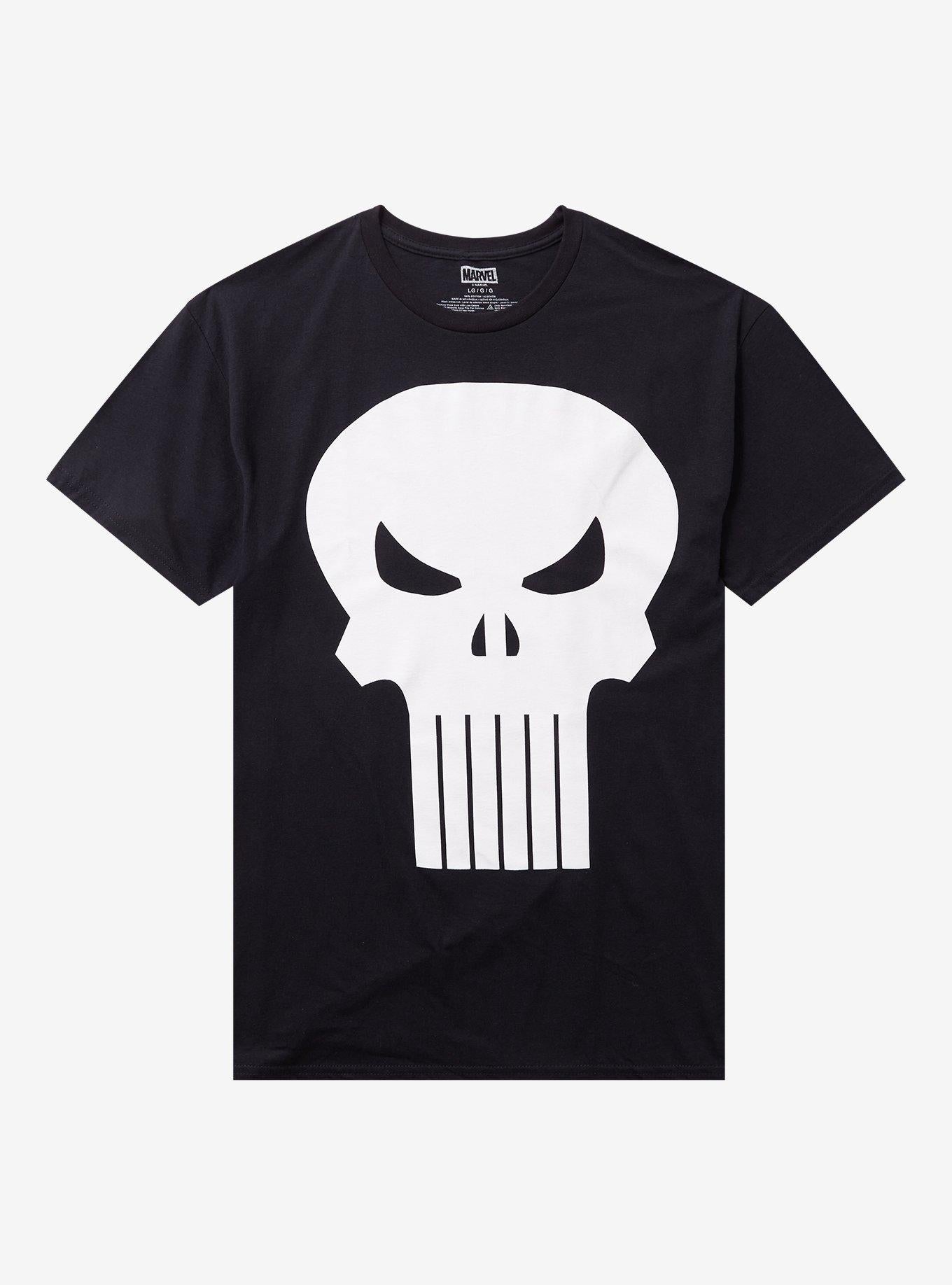 Marvel Punisher Logo TShirt Graphic Tee | Graphic Tee | Unisex Shirt | Top Trending Fashion