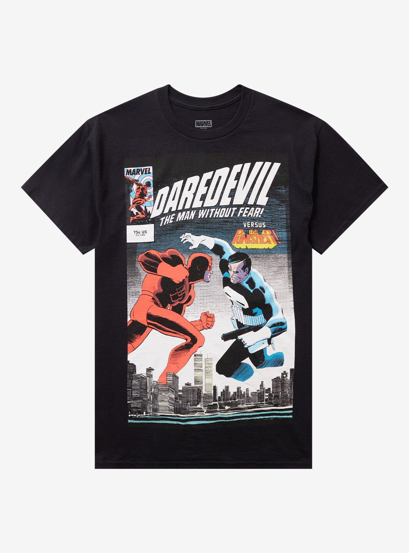 Marvel Daredevil Vs. The Punisher Comic Book T-Shirt