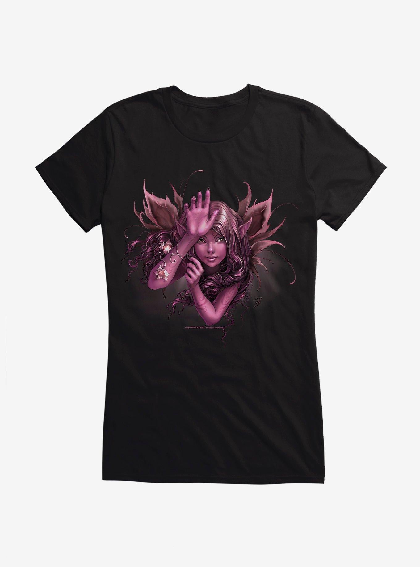 Fairies By Trick Violet Fairy Girls T Shirt T Shirt Gym Lifestyle Gift Ready