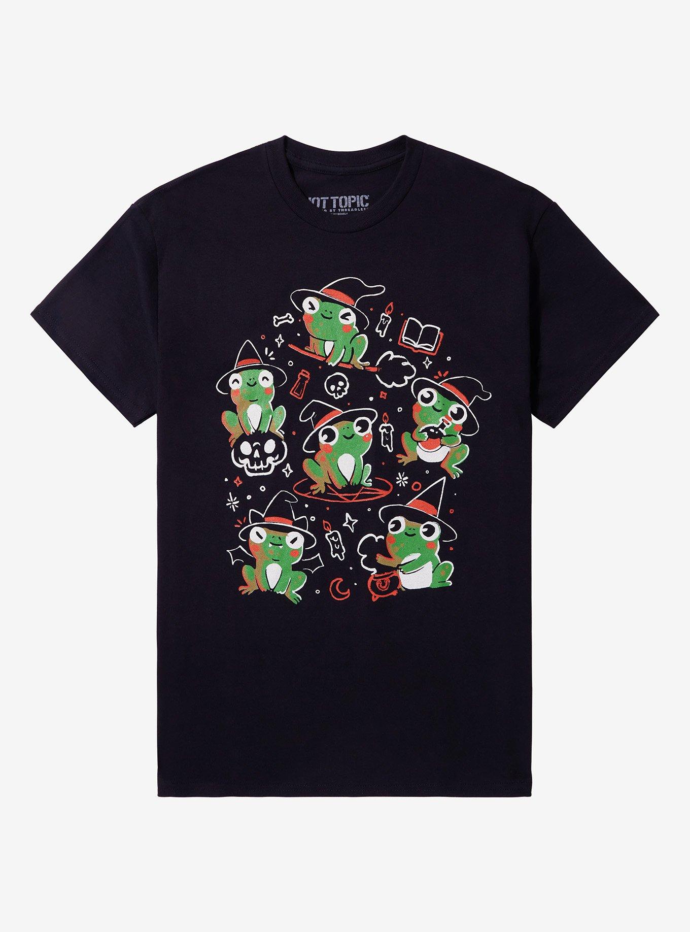 Spooky Frog T-Shirt By EduEly