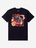 3 Coffees No Lunch T-Shirt By Got Funny | Premium Unisex T-Shirt, Trending Graphic Tee