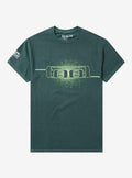 Tool Green Spiral PigmentDyed Girls TShirt Graphic Tee | Graphic Tee | Unisex Shirt | High-Quality Print