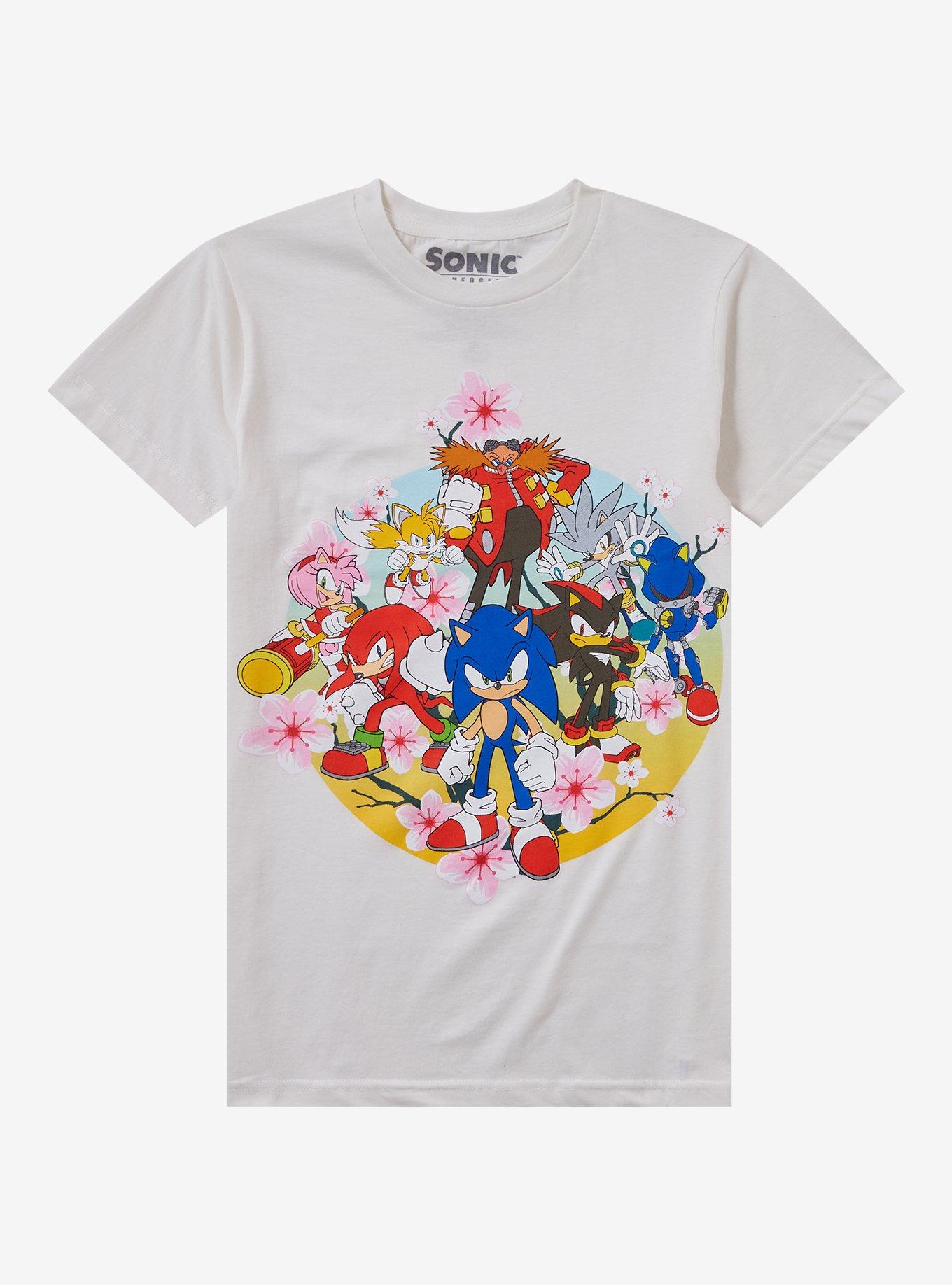 Sonic The Hedgehog Sakura Group TShirt Graphic Tee | Graphic Tee | Unisex Shirt | Top Trending Fashion