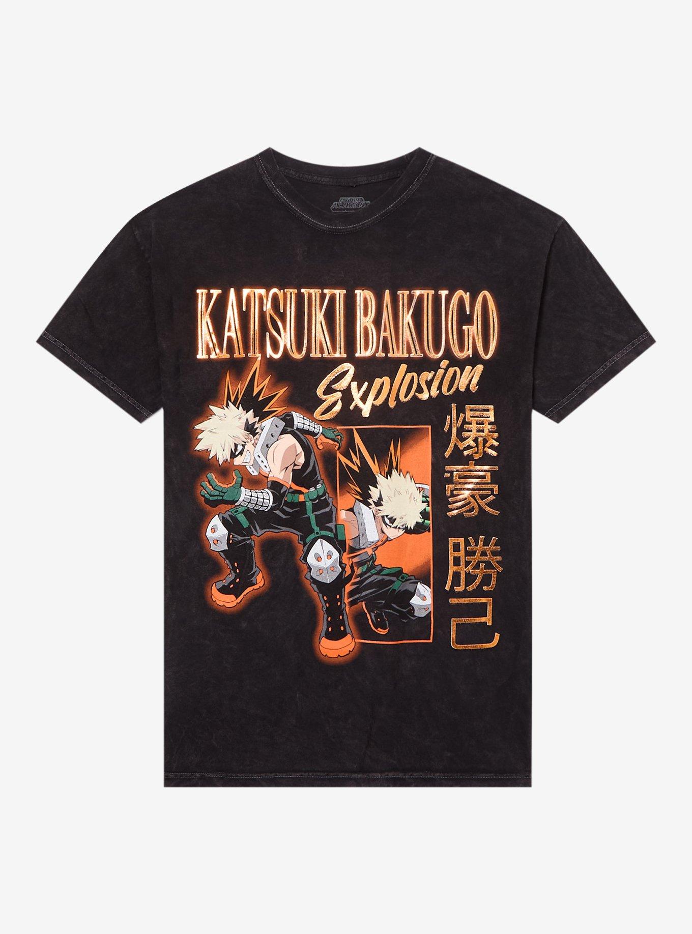 My Hero Academia Katsuki Bakugo Explosion Girls TShirt Graphic Tee | Graphic Tee | Unisex Shirt | Premium Quality Apparel