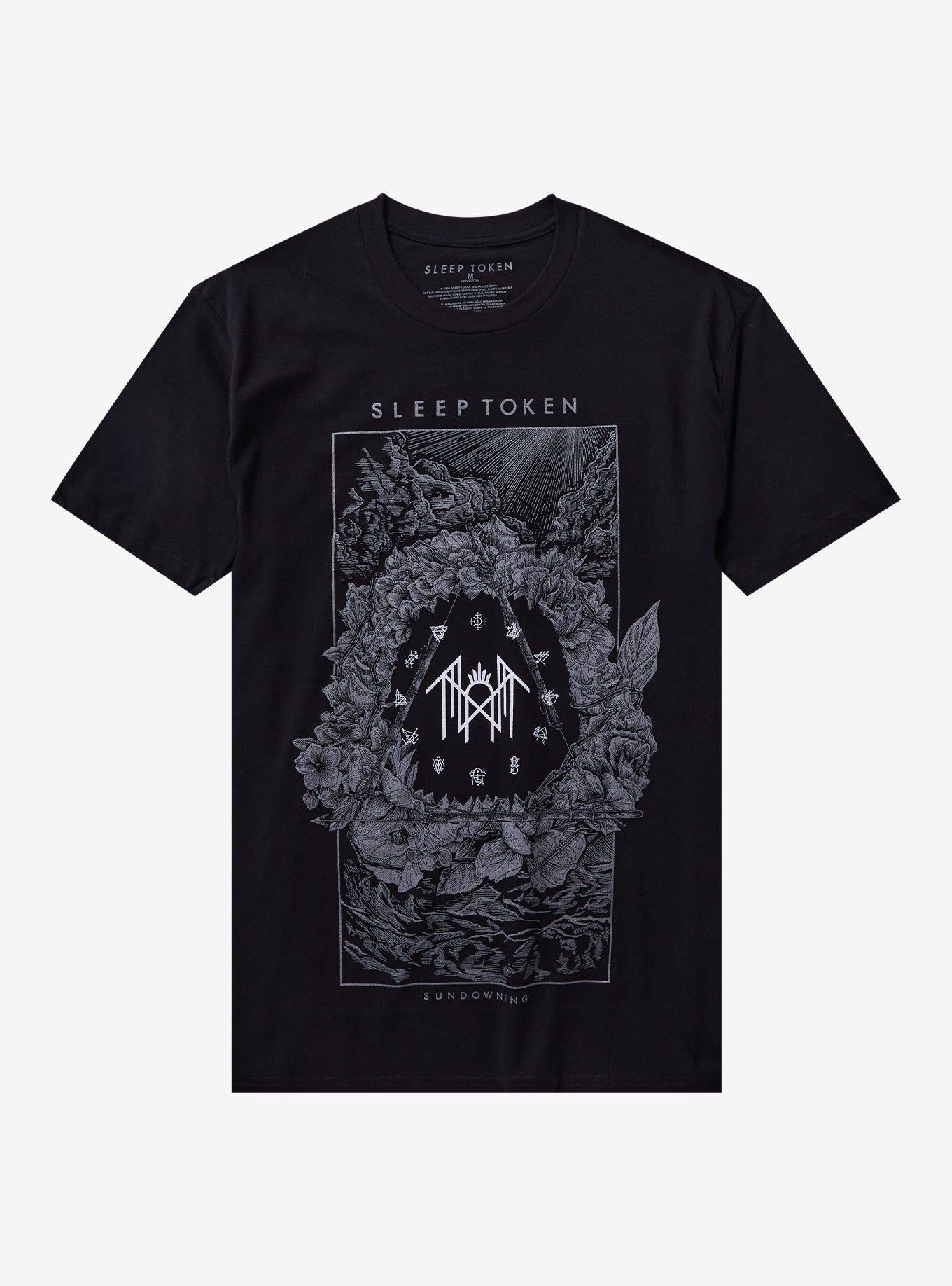 Sleep Token Sundowning Runes Flowers TShirt Graphic Tee | Graphic Tee | Unisex Shirt | Top Trending Fashion