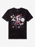 The Amazing Digital Circus Caine Dark Wash TShirt Graphic Tee | Graphic Tee | Unisex Shirt | High-Quality Print