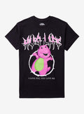 Barney Hug Life Metal T-Shirt | Premium Unisex T-Shirt, Trending Graphic Tee