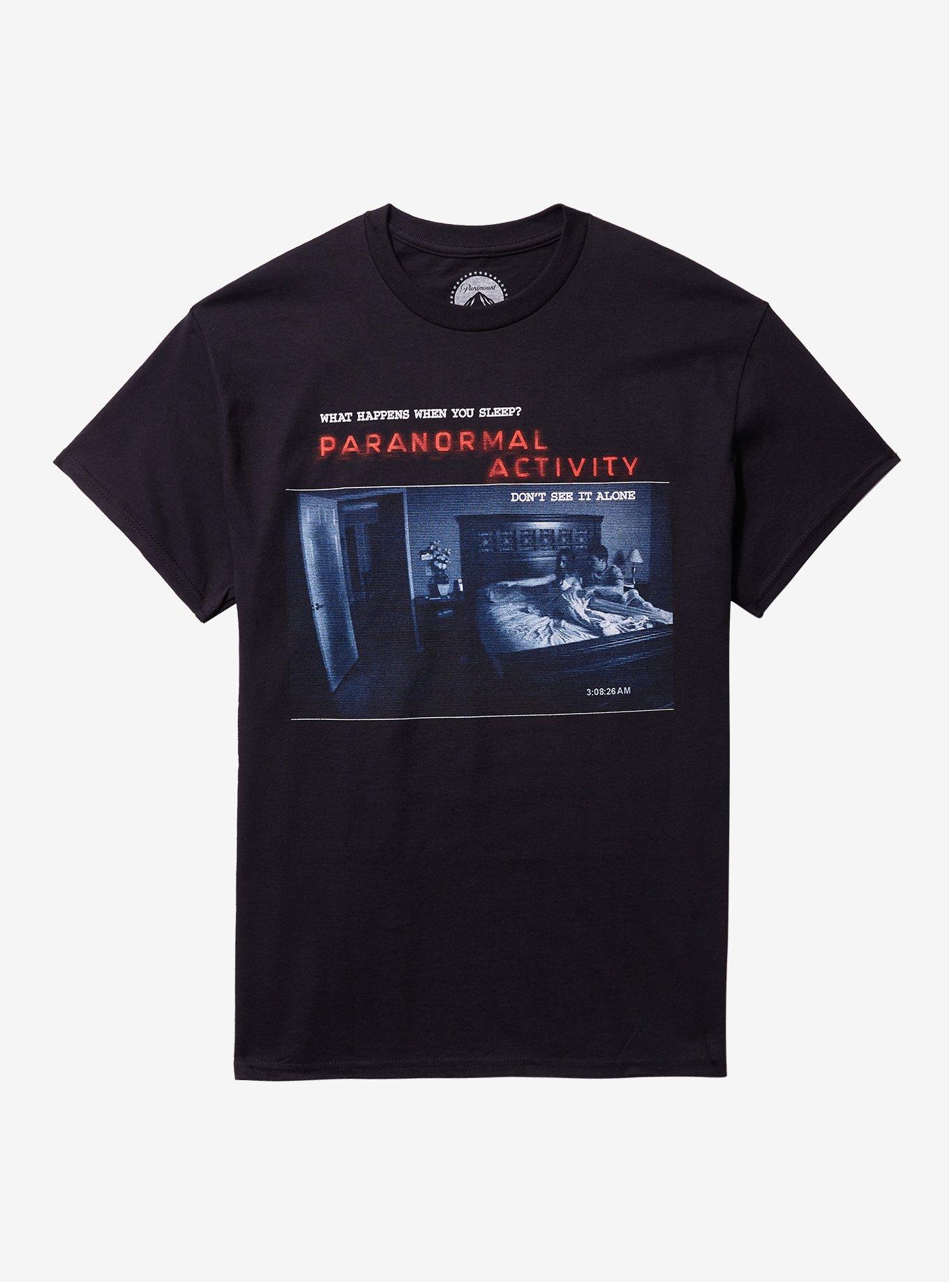 Paranormal Activity Poster TShirt Graphic Tee | Graphic Tee | Unisex Shirt | Comfortable Daily Wear